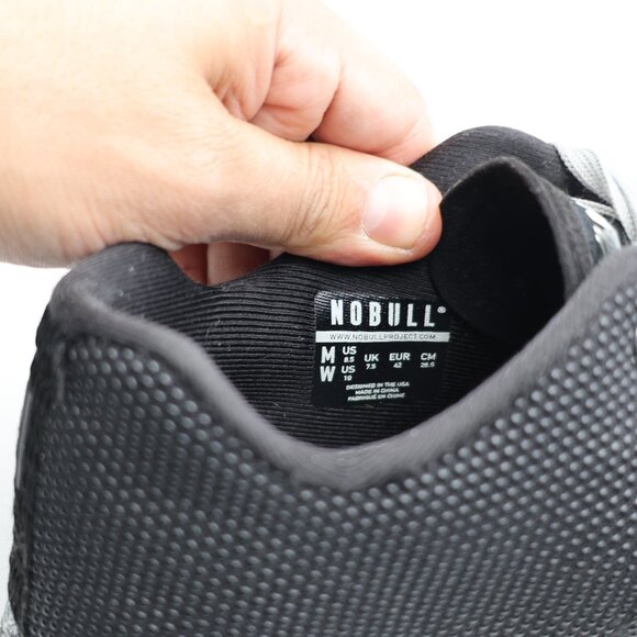 NoBull Outwork Black Cross Training Shoes Women\'s Size 10 Men\'s 8.5 Sneakers main image 7